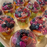 Fruit cups dozen