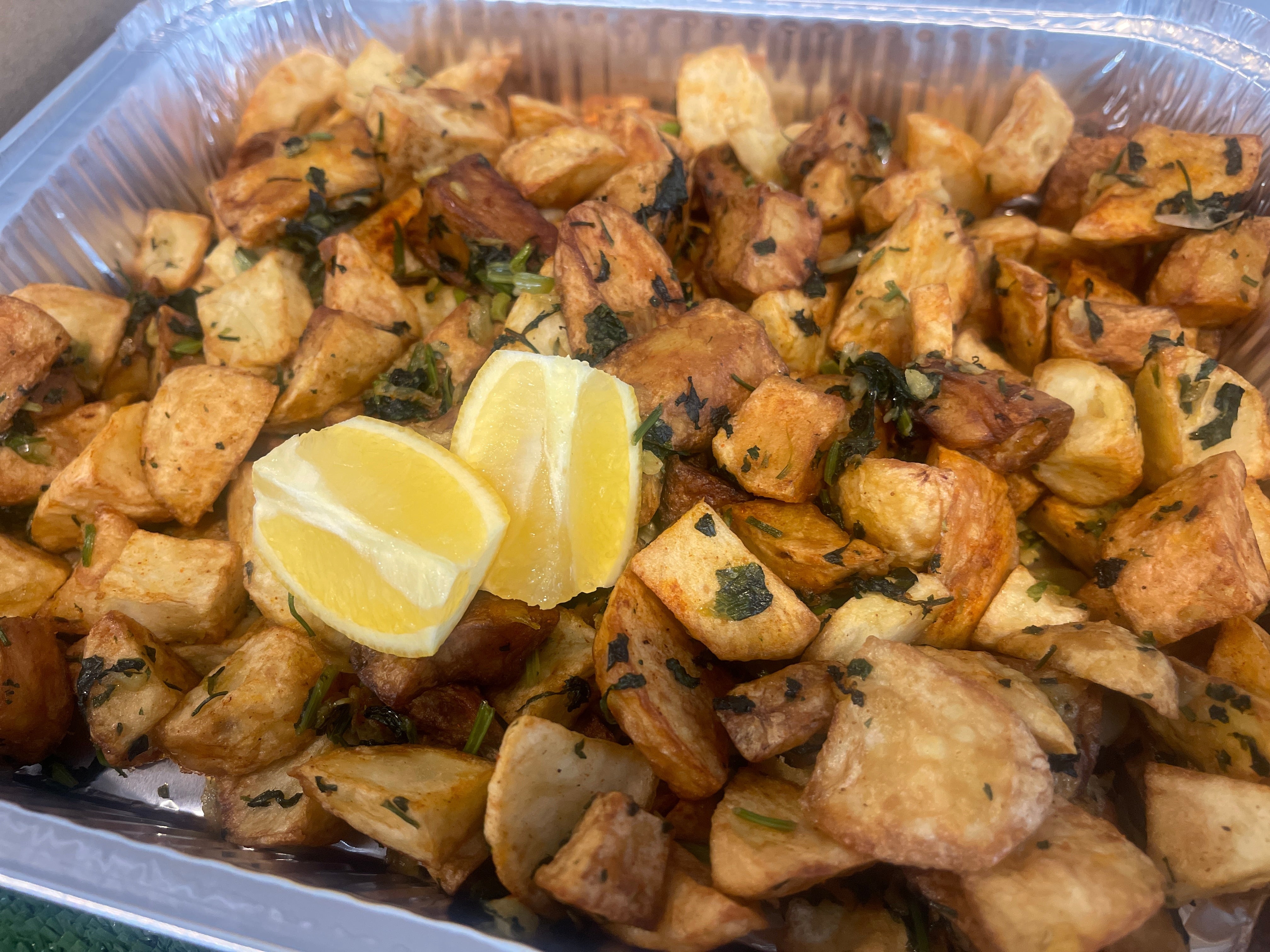Potatoes (Garlic & Coriander/Chilli)
